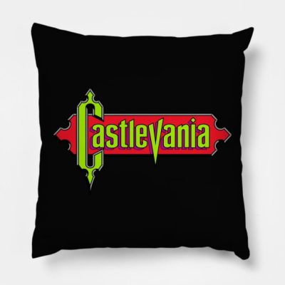 Castlevania Green Throw Pillow Official Castlevania Merch