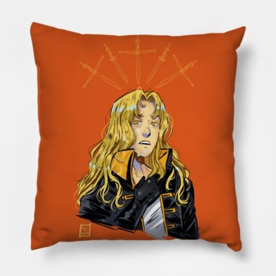 Alucard Weeping Angel Throw Pillow Official Castlevania Merch