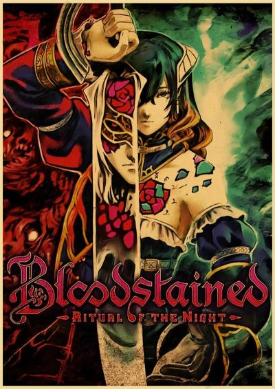 Anime Castlevania Vintage Posters Retro Kraft Paper Wall Art Painting Pictures for Home Decor Room Decoration 28 - Castlevania Merch