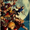 Anime Castlevania Vintage Posters Retro Kraft Paper Wall Art Painting Pictures for Home Decor Room Decoration 7 - Castlevania Merch