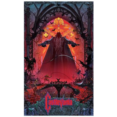 Anime Game Castlevania Poster 2022 New Home Decor Leon Belmont Vampire Dracula Alucard Paper Wall Posters 9 - Castlevania Merch