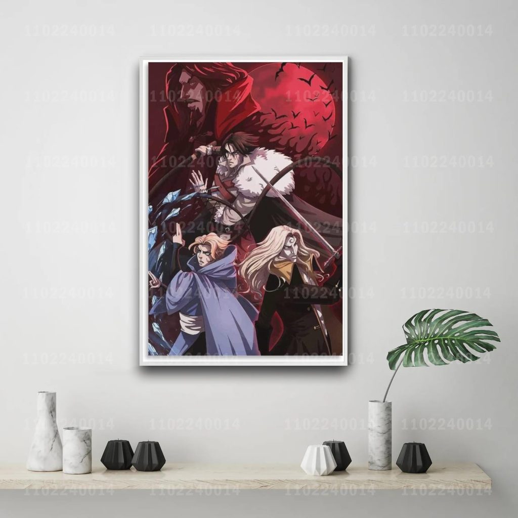 Castlevania Symphony of the Night game 24x36 Decorative Canvas Posters Room Bar Cafe Decor Gift Print 11 - Castlevania Merch