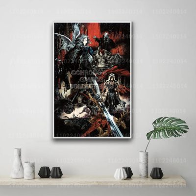 Castlevania Symphony of the Night game 24x36 Decorative Canvas Posters Room Bar Cafe Decor Gift Print 12 - Castlevania Merch