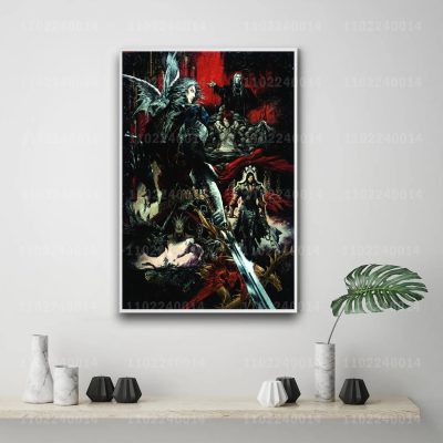 Castlevania Symphony of the Night game 24x36 Decorative Canvas Posters Room Bar Cafe Decor Gift Print 21 - Castlevania Merch