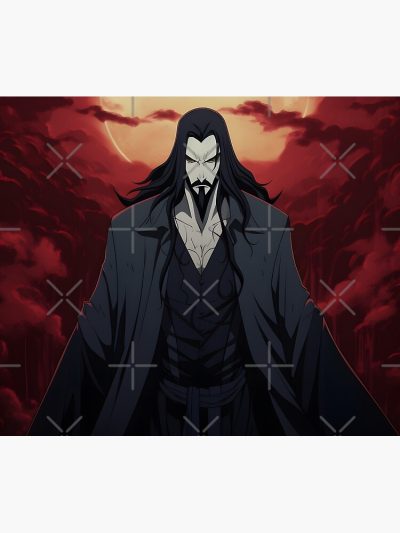 Netflix Castlevania Dracula Vampire Gothic Horror Castle Netflix Anime Tapestry Official Castlevania Merch