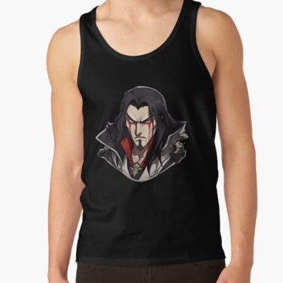 Dracula - Netflix Castlevania Animated Series Character Fanart Tank Top Official Castlevania Merch