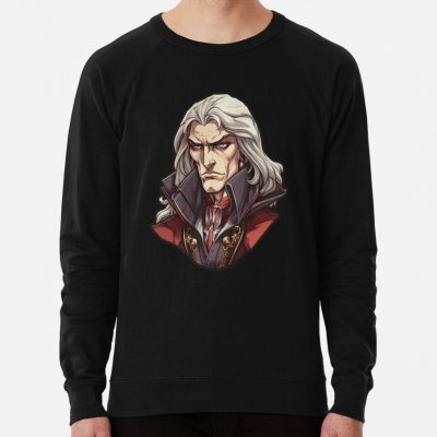 Alucard - Netflix Castlevania Animated Series Character Fanart Sweatshirt Official Castlevania Merch