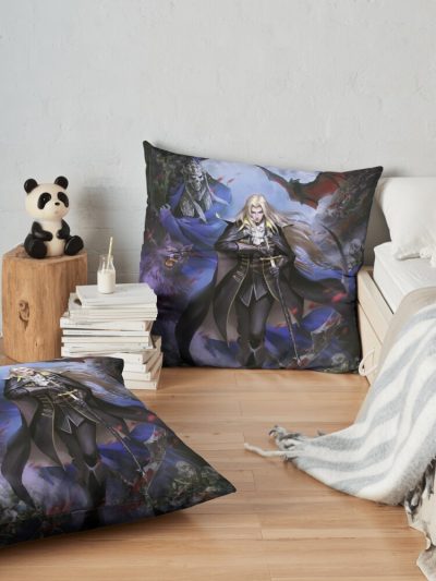 Castlevania Throw Pillow Official Castlevania Merch