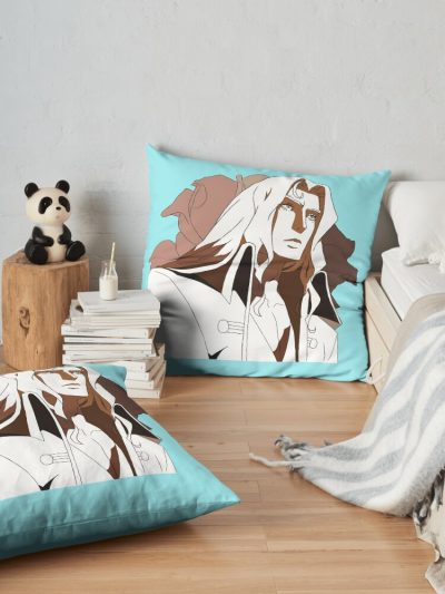 Alucard From Castlevania Throw Pillow Official Castlevania Merch