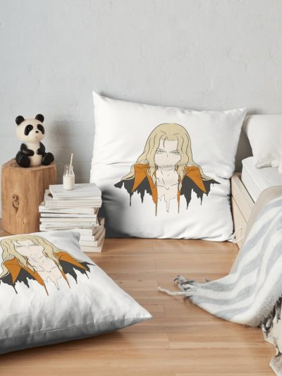 Alucard Throw Pillow Official Castlevania Merch