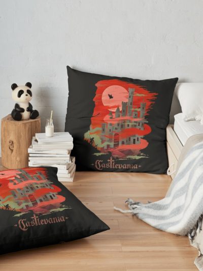 Castlevania Throw Pillow Official Castlevania Merch