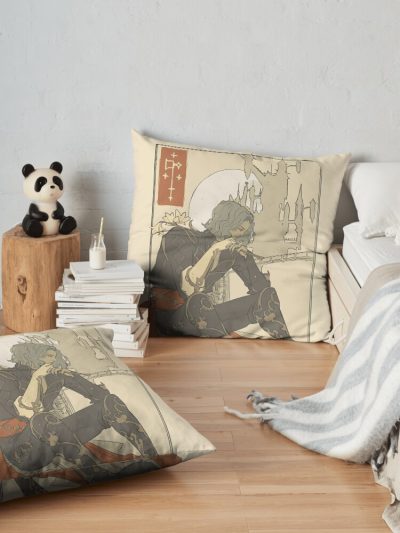 Hector 01 Throw Pillow Official Castlevania Merch