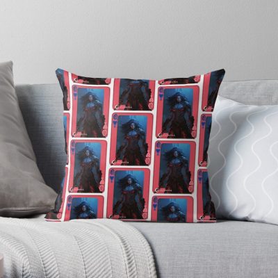 Castlevania Striga Queen Of Hearts Hydro Stickers Alt Throw Pillow Official Castlevania Merch