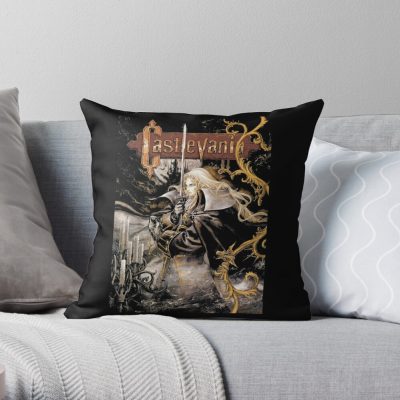 Castlevania - Symphony Of The Night Throw Pillow Official Castlevania Merch