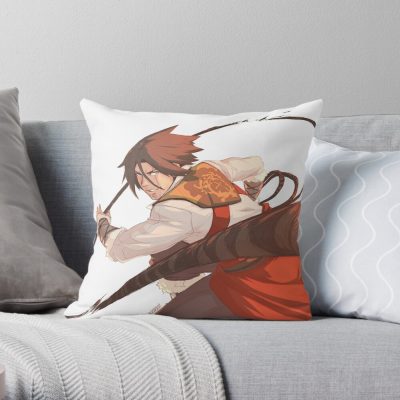 Castlevania Trevor Belmont Throw Pillow Official Castlevania Merch