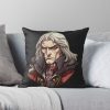 Alucard - Netflix Castlevania Animated Series Character Fanart Throw Pillow Official Castlevania Merch