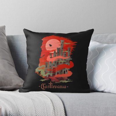 Castlevania Throw Pillow Official Castlevania Merch