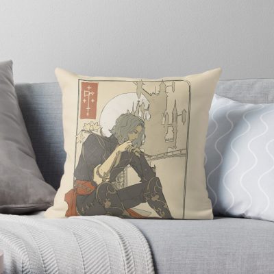 Hector 01 Throw Pillow Official Castlevania Merch