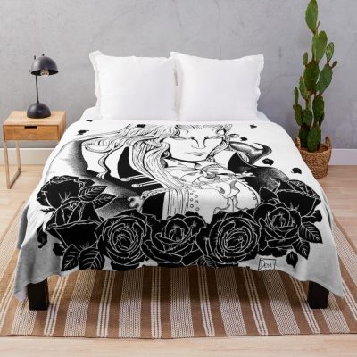 Alucard From Castlevania Throw Blanket Official Castlevania Merch