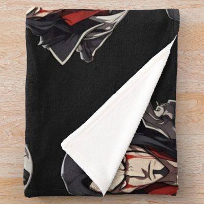 Dracula - Netflix Castlevania Animated Series Character Fanart Throw Blanket Official Castlevania Merch