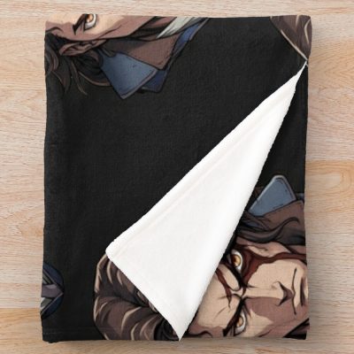 Trevor Belmont - Netflix Castlevania Animated Series Character Fanart Throw Blanket Official Castlevania Merch