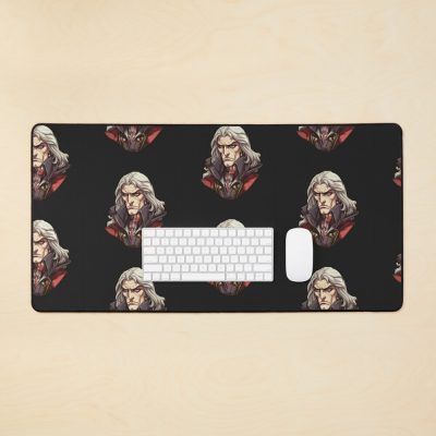 Alucard - Netflix Castlevania Animated Series Character Fanart Mouse Pad Official Castlevania Merch