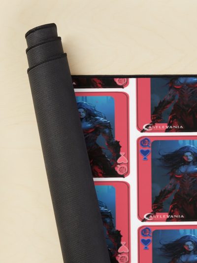 Castlevania Striga Queen Of Hearts Hydro Stickers Alt Mouse Pad Official Castlevania Merch