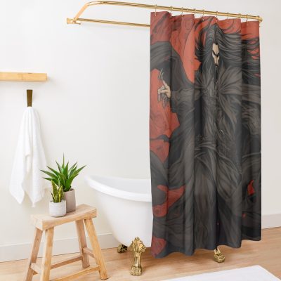 Netflix Castlevania Dracula Vampire Gothic Horror Castle Netflix Anime Shower Curtain Official Castlevania Merch