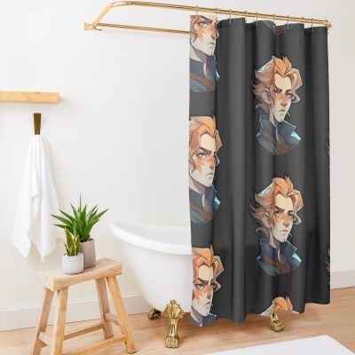 Sypha Belnades - Netflix Castlevania Animated Series Character Fanart Shower Curtain Official Castlevania Merch