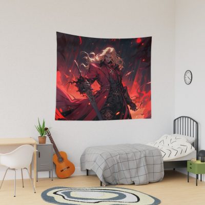 Alucard Castlevania Merchandise (4): Premium Quality T-Shirts And More Inspired By Netflix'S Hit Anime Series Tapestry Official Castlevania Merch