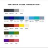 tank top color chart - Castlevania Merch