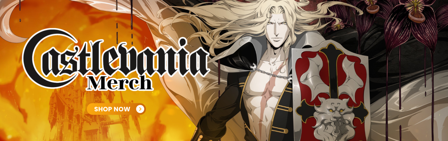 Castlevania banner - Castlevania Merch